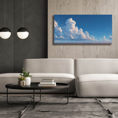  'Daytime Shooting Stars' by Ann Klee Canvas Wall Art, 60" x 30"