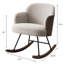 Chaise berçante rembourrée Valera-1842080243