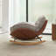 Chaise berçante confortable et exquise-106871324