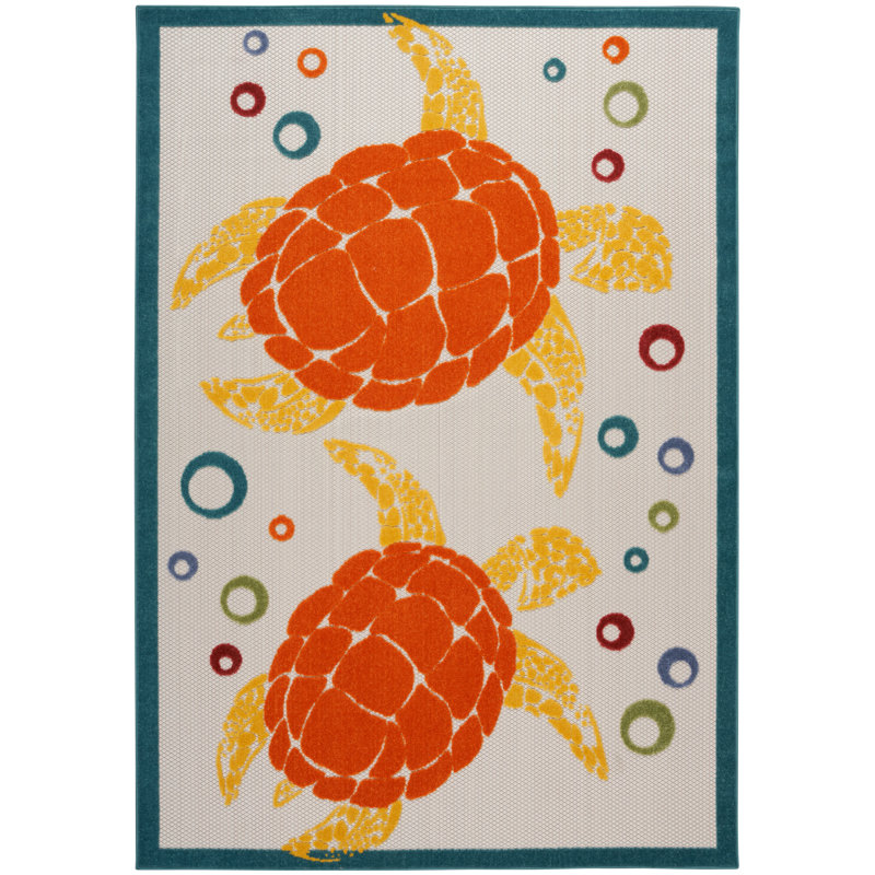 Tapis intérieur / extérieur Aloha, Rectangle 6 pi x 9 pi