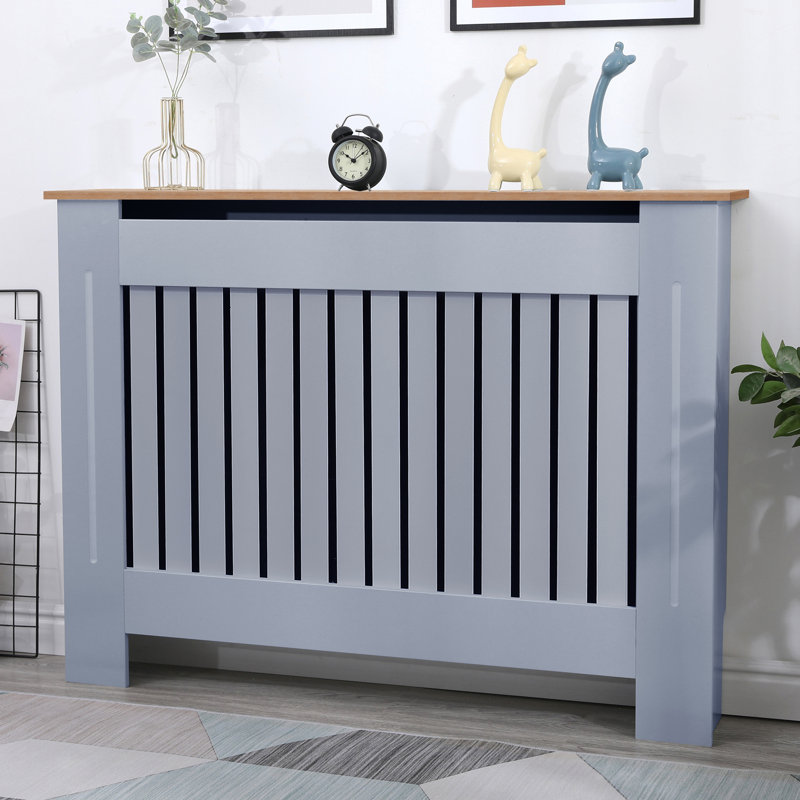 Blisswood Radiator Cover Free-standing Home Entryway Hallway Furniture, 82 H x 111 W x 19 D cm