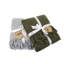 Jeté léger tissé olive avec motif de franges l 50 po x L 60 po -72293155