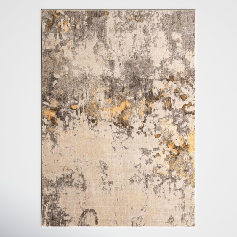 Frodsham Abstract Indoor Rug, Rectangle 3'3" x 5'3"
