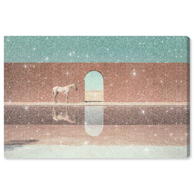 Western Reflections Print by Oliver Gal