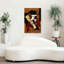 Coupe de fruits et journal, 1916. Estampe d'art mural abstrait contemporain-902123766