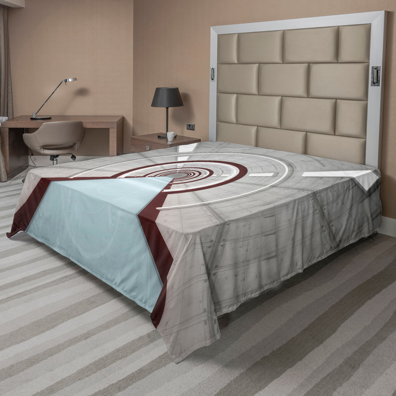 Drap-housse Ambesonne, Drap plat très grand californien