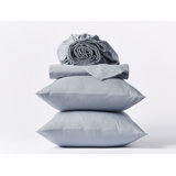 Organic Crinkled Percale Sheet Set