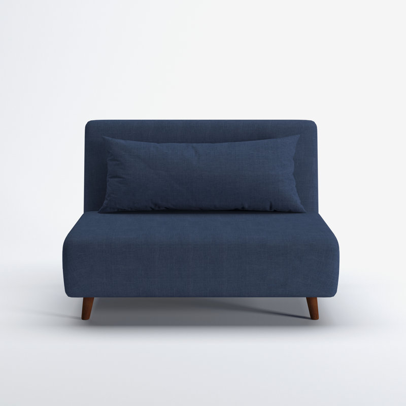 Blago Jacquelyn Convertible Chair, Navy Polyester 
