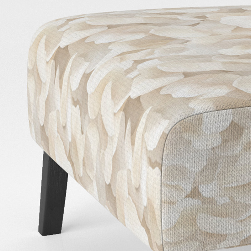 Fauteuil de chambre French Country, Pantoufle sans accoudoirs