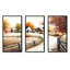 Chemin vers la grange III - ensemble d'art mural sur toile-1964951903-1964951902