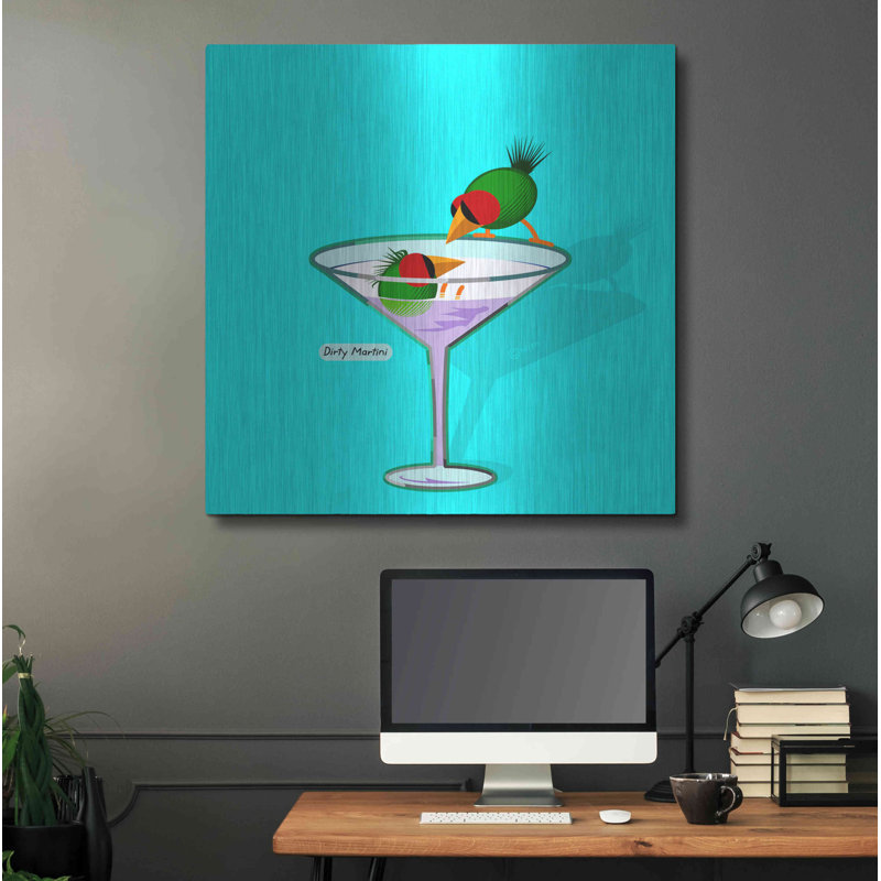 «Dirty Martini» par Chuck Wimmer, H 36 po x l 36 po