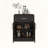 Wenge 2-Door Kitchen Pantry Cabinet