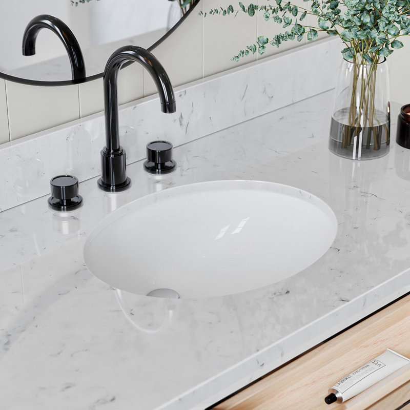 ARIEL Monroe 54 Single Sink Bathroom Vanity with Carrara Quartz Top, Oak, 48" - 49", Carrara White Quartz