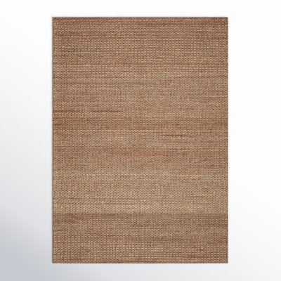 Abisai Handmade Flatweave Brown Area Rug