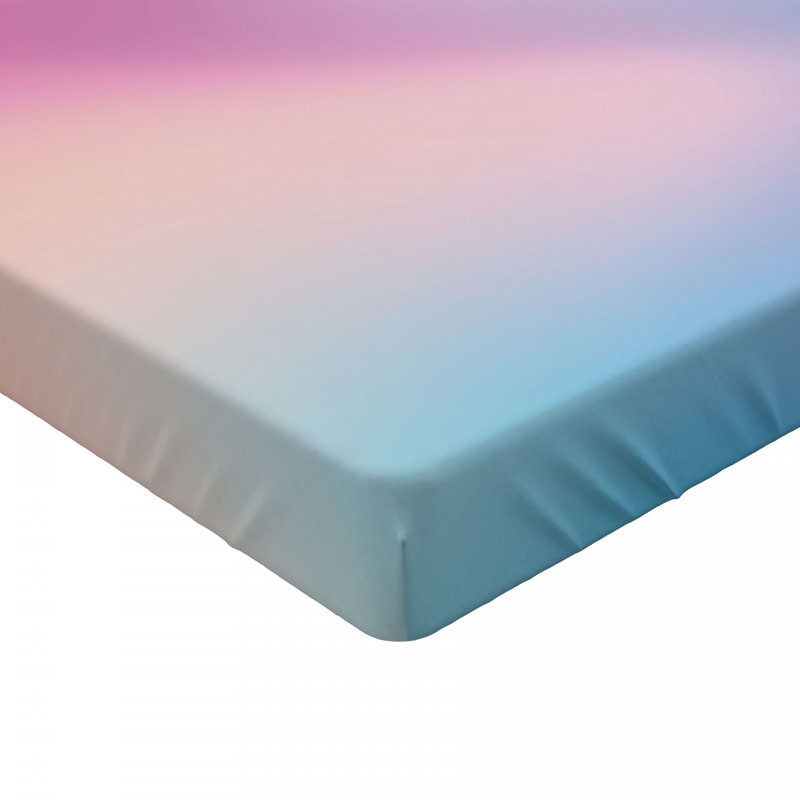 Microfiber Abstract Fitted Sheet, Full Fitted Sheet