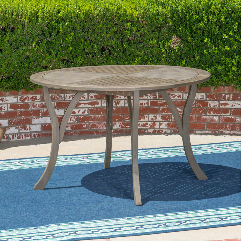 Table d'extérieur, Gris