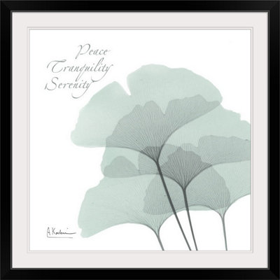 Reproduction de photo Manigault «Gingko Peace X-Ray» par Kiranjit