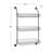 Whittiker 3 Piece Metal Tiered Shelf