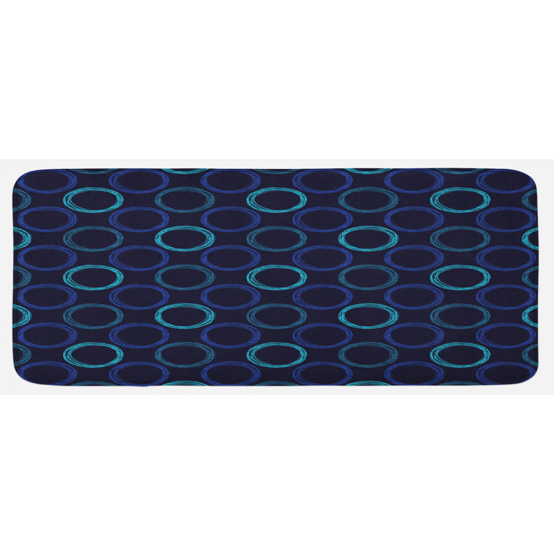 Modern & Contemporary Synthetic Kitchen Mat