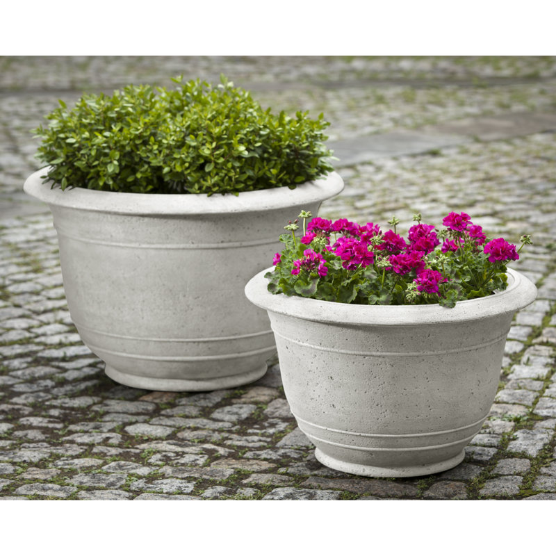 Padova Handmade Pot Planter, 18.25" H x 28.25" W x 28.25" D, Natural