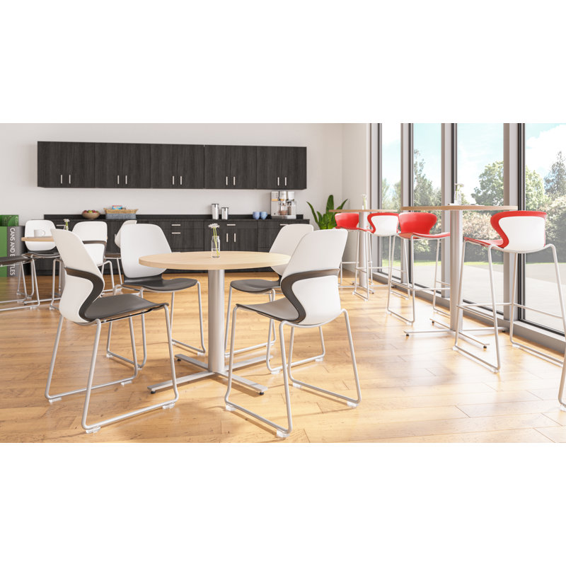 Table basse Jurni, H 29 po x L 36 po x l 36 po, Érable fusion