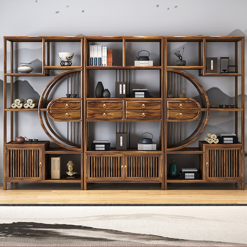 Bibliothèque de style américain