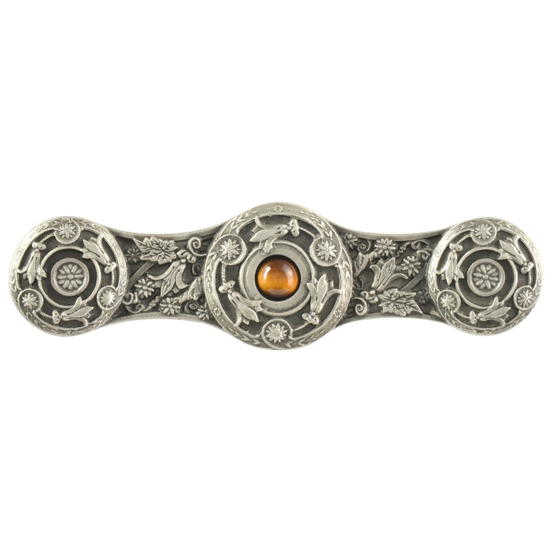 Jewels II Bar / Handle Pull, Antique Pewter