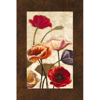 Modern Poppies 1 - Impression sur toile tendue