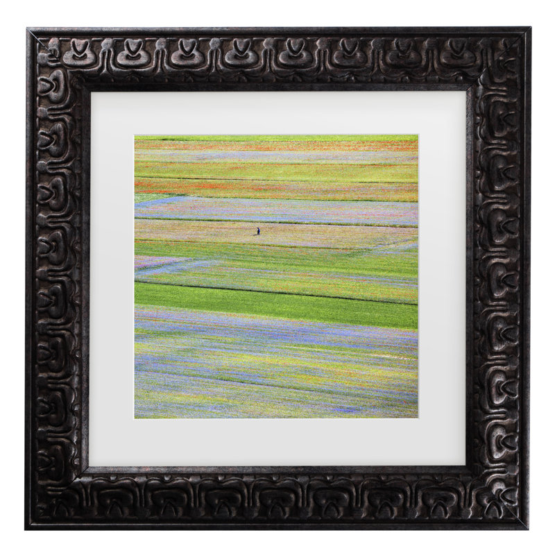 Art encadré Massimo Della Latta Castelluccio 5, H 14,5 po x l 14,5 po