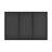 Alcantera Rectangle Metal Frame Wall Mirror Simple and Elegant Modern Design-66167300-66167303