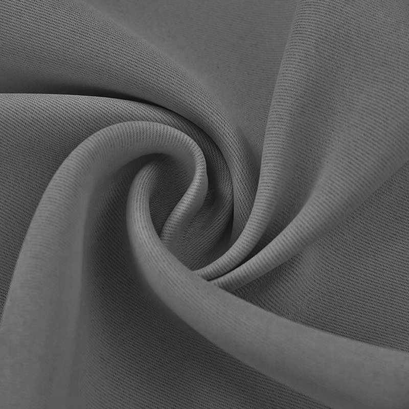 Bedroom Room Darkening Curtains Triple Weave Microfiber Grommet Top Thermal Insulated Solid Room Darkening Panels/Drapes for Living Room
