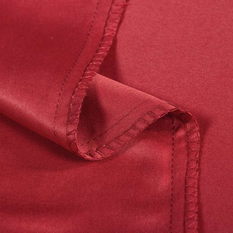Bed Pillowcases, 1800 Brushed Microfiber Pillow Cases with Envelope Closure - NTBAY, Wine Red, Standard