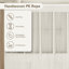 Canapé modulaire d'extérieur 5 pièces 5 pièces