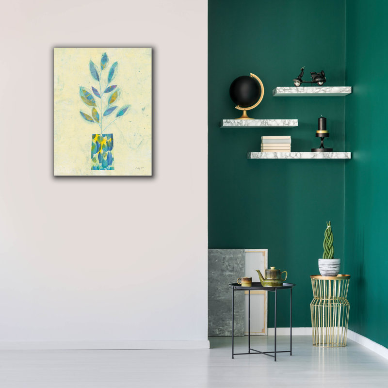 Toile épique Graffiti «Vibrant Vase» par Courtney Prahl, 26 po x 34 po