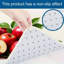 Ensemble de 2 tapis de flanelle Fresh Red Apples Still Life