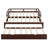 Space-Saving Extending Daybed with Pull-Out Trundle