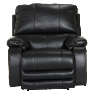Fauteuil inclinable électrique en cuir Thornton