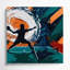 Art sur toile gris Sports Tennis de table-362920178