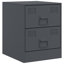 34.5cm W Steel Bedside Table-101281116-123821812