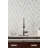 Auralie Luni 11 in. x 14 in. Polished Marble Mosaic Floor and Wall Tile