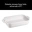 Ensemble de plats de cuisson rectangulaires en céramique 2 pièces-23966677