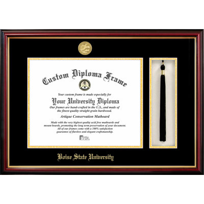 Boise State University Tassel Box and Diploma Picture Frame
