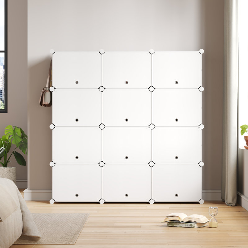 42 Pair Yes Shoe Storage Cabinet, White