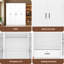 Armoire 4 portes avec 1 tiroir