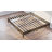 Rael Solid Wood Bed Frame with No Headboard-405366231-405366230