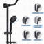 Système de douche complet avec valve brute-64133155