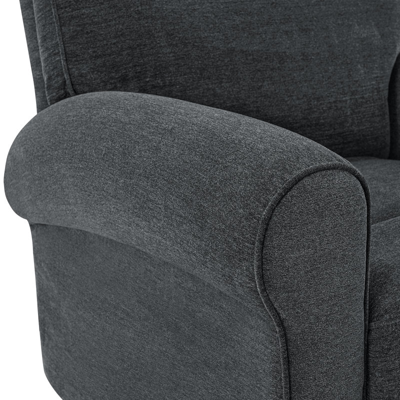 100.1cm Wide Wall Recliner Standard Recliner, Grey