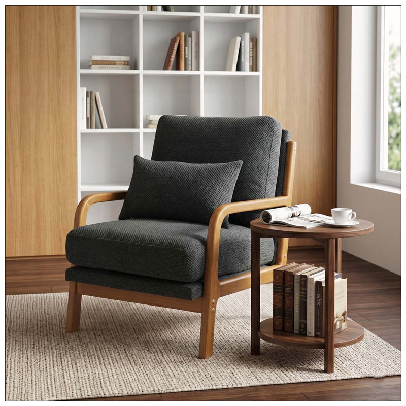 Méridienne Modern, Dark Gray