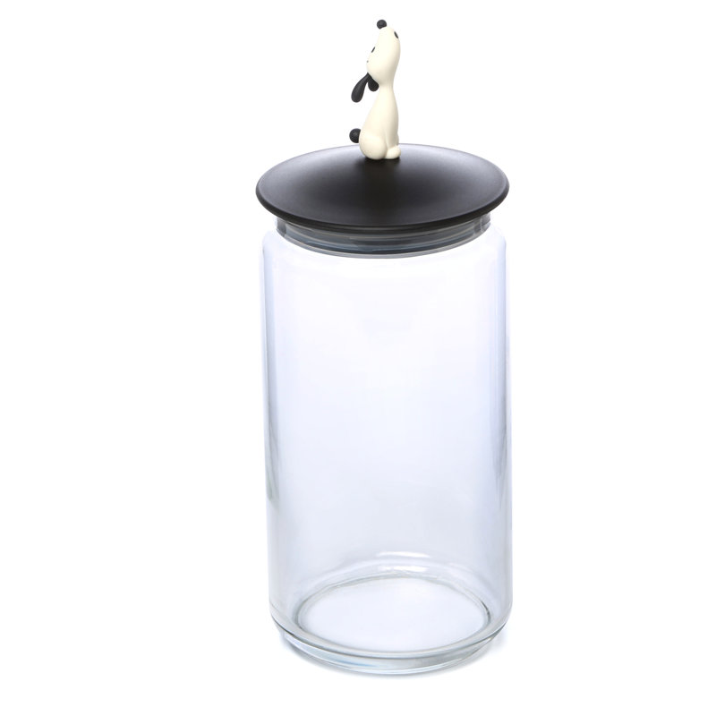 LulàJar Jar for Dog Food, Black