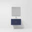 Ensemble de meuble-lavabo mural simple 30 "avec miroir Geneva-1431764511-1348802279